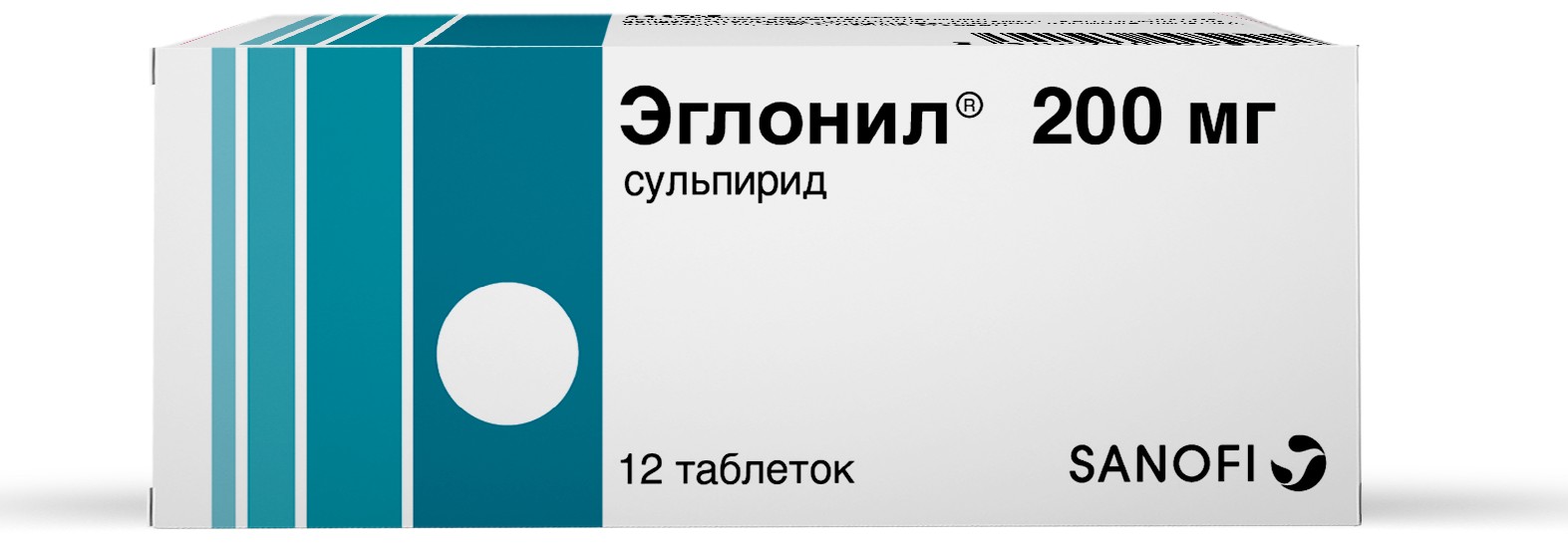 Купить Эглонил таб 200мг 12 шт (сульпирид) по выгодной цене в ближайшей  аптеке в городе Мурманск. Цена, инструкция на лекарство, препарат